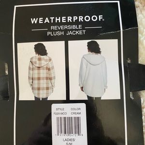 Reversible Plush jacket  cream